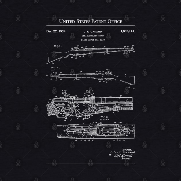 US Patent - M1 Garand Rifle by Taylor'd Designs